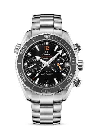 AAA Replica Omega Seamaster Planet Ocean 600M Co-Axial Master Chronometer Chronograph Michael Phelps Watch 215.30.46.51.01.003