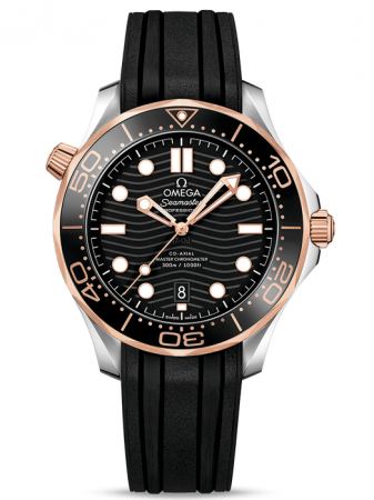 AAA Replica Omega Seamaster Diver 300M Master Co-Axial Watch 210.22.42.20.01.002