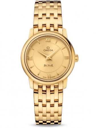 AAA Replica Omega De Ville Prestige 27.4mm Ladies Watch 424.50.27.60.08.001