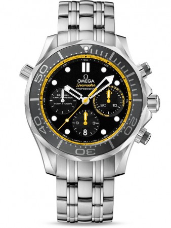 AAA Replica Omega Seamaster 300m Diver Co-Axial Chronograph Mens Watch 212.30.44.50.01.002