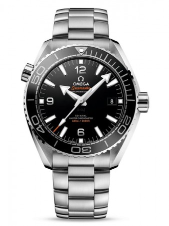 AAA Replica Omega Seamaster Planet Ocean 600M 43.5 Master Chronometer Black Dial Watch 215.30.44.21.01.001
