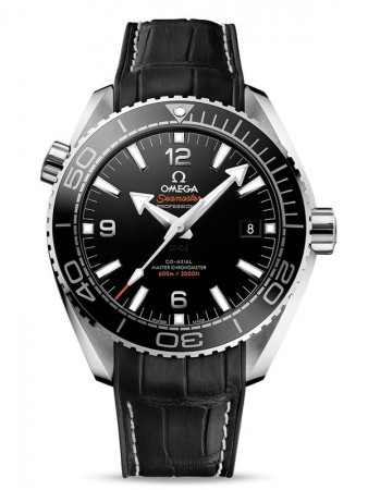 AAA Replica Omega Seamaster Planet Ocean 600M 43.5 Master Chronometer Black Watch 215.33.44.21.01.001