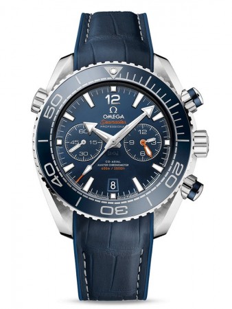 AAA Replica Omega Seamaster Planet Ocean 600M Co-Axial Master Chronograph Blue Watch 215.33.46.51.03.001
