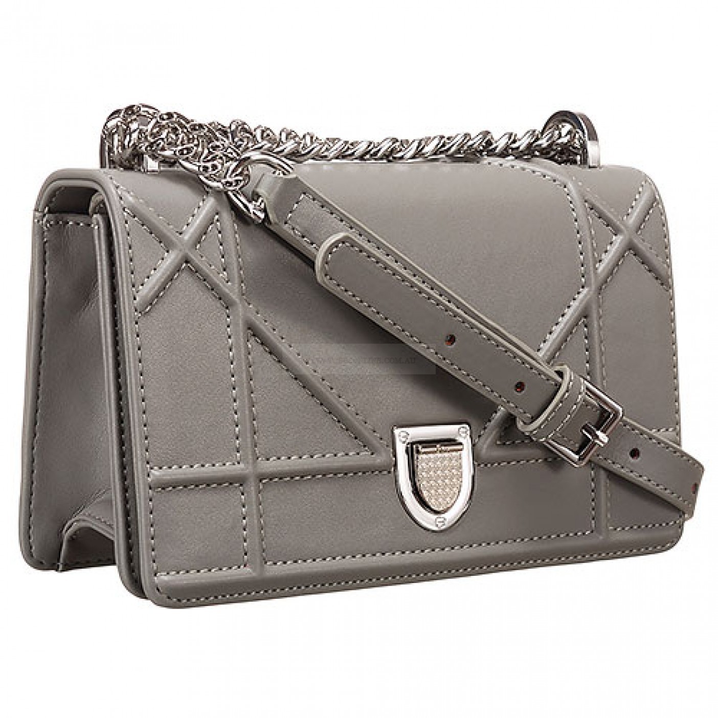 Dior Diorama Small Flap Bag Dark Grey 18926728