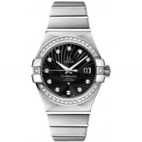 AAA Replica Omega Constellation Brushed Chronometer 31mm Ladies Watch 123.55.31.20.51.001