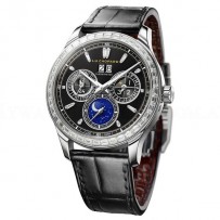 AAA Replica Chopard L.U.C Lunar One Black Tie Watch 171927-9002