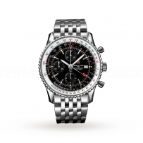 Swiss Breitling Navitimer Chronograph GMT 46mm Mens Watch A24322121B2A1