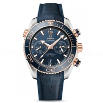 AAA Replica Omega Seamaster Planet Ocean 600M Co-Axial Master Chronograph Two Tone Watch 215.23.46.51.03.001