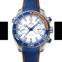 AAA Replica Omega Seamaster Planet Ocean Co-Axial Master Chronometer Chronograph "Michael Phelps" Edition Watch 215.32.46.51.04.001
