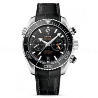AAA Replica Omega Seamaster Planet Ocean 600M Chronometer Chronograph Black Watch 215.33.46.51.01.001