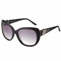 Dolce and Gabbana Black With Silver Roses Sunglasses  308025