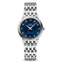 AAA Replica Omega De Ville Prestige Quartz 27.4 Orbis Steel Watch 424.10.27.60.53.003