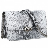 Dior Small Flap Black White And Python Bag 18927160