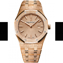 AAA Replica Audemars Piguet Royal Oak Frosted Gold Quartz Watch 67653OR.GG.1263OR.02