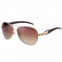 Cartier Panthere Detail Gold Frame Gradient Lenses Sunglasses 308132