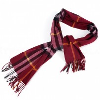 Burberry Classic Scarf in Heritage Check Dark Red 621831
