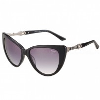 Christian Dior Cat Eye With 3 Stars Black Silver Sunglasses  308023