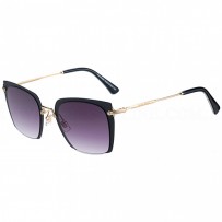 Miu Miu Square Cut Off Black Frame Sunglasses 308437