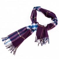 Burberry Classic Scarf in Heritage Check Purple 621834