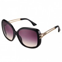 Hermes Studded Carriage Detail Black Frame Sunglasses 308092