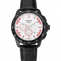 Chopard Mille Miglia GTS White Dial Black Leather Bracelet 1453999