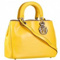 Diorissimo Medium Yellow City Bag