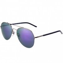 Giorgio Armani Aviator Black Lens Sunglasses 307875