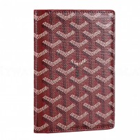 Goyard Dark Red Passport Cover 18926614