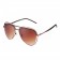 Marc Jacobs Aviator Double Bridge Brown Frame Sunglasses 308293