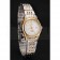 Omega De Ville Ladies White Dial Gold Case Two Tone Bracelet 1453786