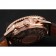 Swiss Breitling Navitimer 01 White Dial Black Subdials Rose Gold Case Brown Leather Strap