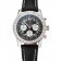 Swiss Breitling Navitimer Cosmonaute Black Dial Stainless Steel Case Black Leather Strap
