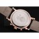 Omega Seamaster Vintage Chronograph White Dial Rose Gold Case Black Leather Strap