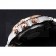 Breitling Chronomat Black Dial Rose Gold Bezel And Subdials Stainless Steel Case Two Tone Bracelet