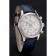 Omega Chronograph White Dial Stainless Steel Case Blue Leather Strap