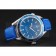 Omega Seamaster Planet Ocean Blue Dial Blue Leatherl Bracelet  622538