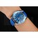 Omega Seamaster Planet Ocean Blue Dial Blue Leatherl Bracelet  622538