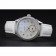 Omega DeVille Prestige White Dial Silver Diamond Case White Leather Bracelet  1454119