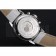Omega De Ville Chronograph White Dial Stainless Steel Diamond Case White Leather Bracelet  622453