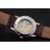 Omega DeVille Prestige Small Seconds White Dial Gold Case Brown Leather Bracelet  622603