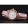 Omega De Ville Prestige Small Seconds White Dial Diamond Bezel Rose Gold Case Pink Leather Strap