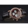 Omega De Ville Chronograph Brown Dial Gold Diamond Case Brown Leather Bracelet  622457