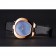 Omega Ladies Watch Sky Blue Dial Gold Case Black Leather Strap  622821